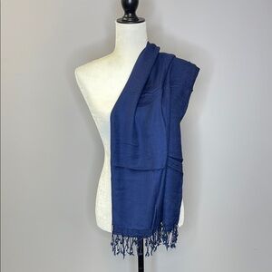 Nine West Navy Blue Scarf